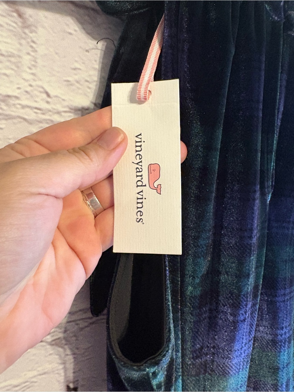 Vineyard Vines Black Velvet Tie-Shoulder Sleeveless Blouse - Picture 7 of 11